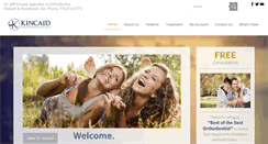 Desktop Screenshot of kincaidsmiles.com