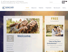 Tablet Screenshot of kincaidsmiles.com